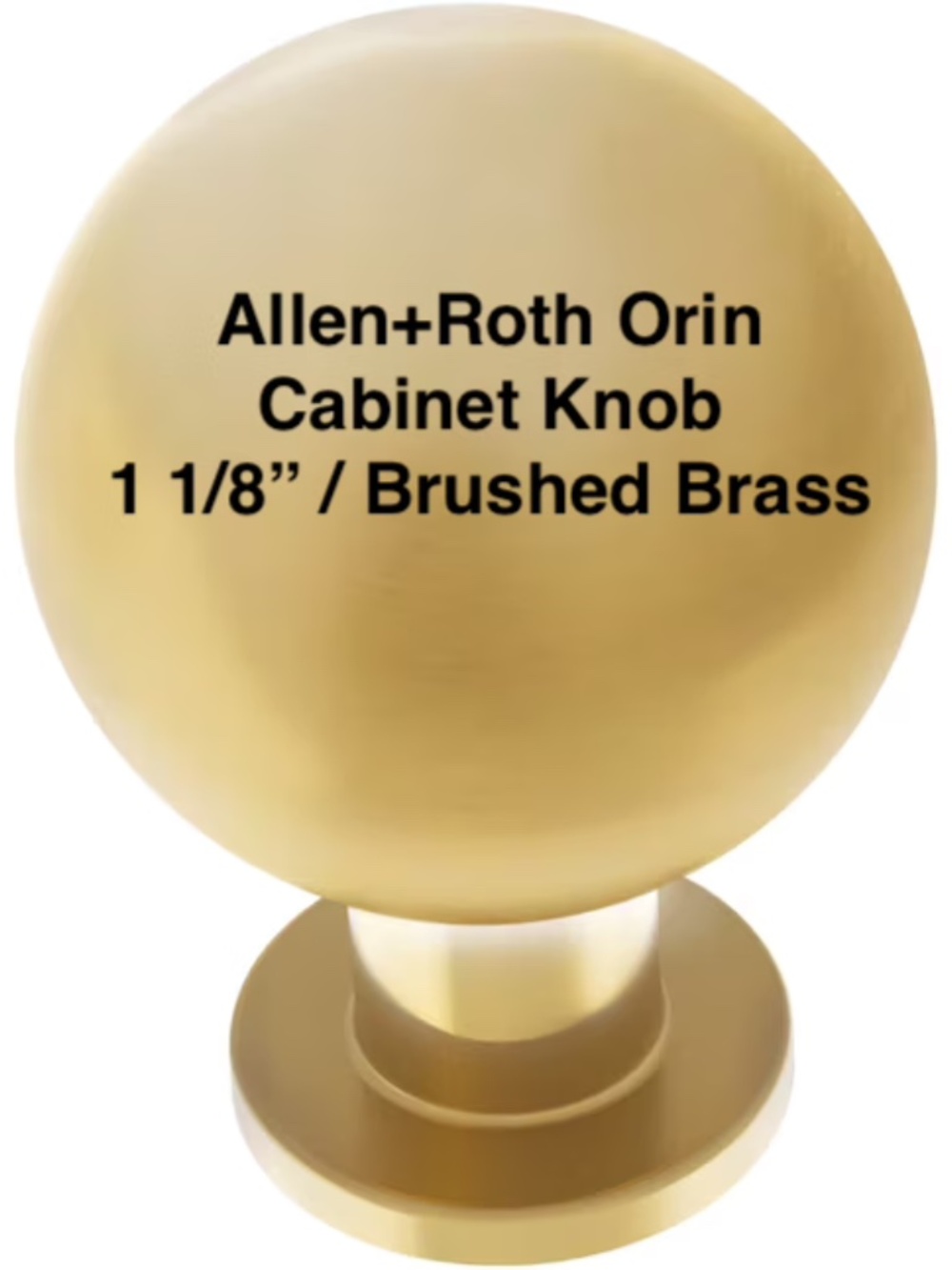 Allen+Roth Orin Cabinet Knobs/Set 12